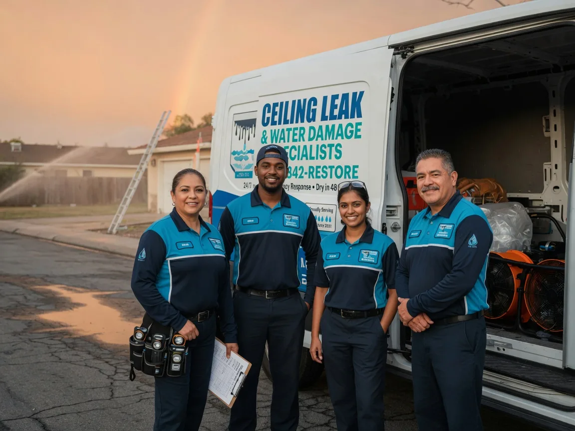 Ceiling Leak Cleanup company in Thoreau, NM