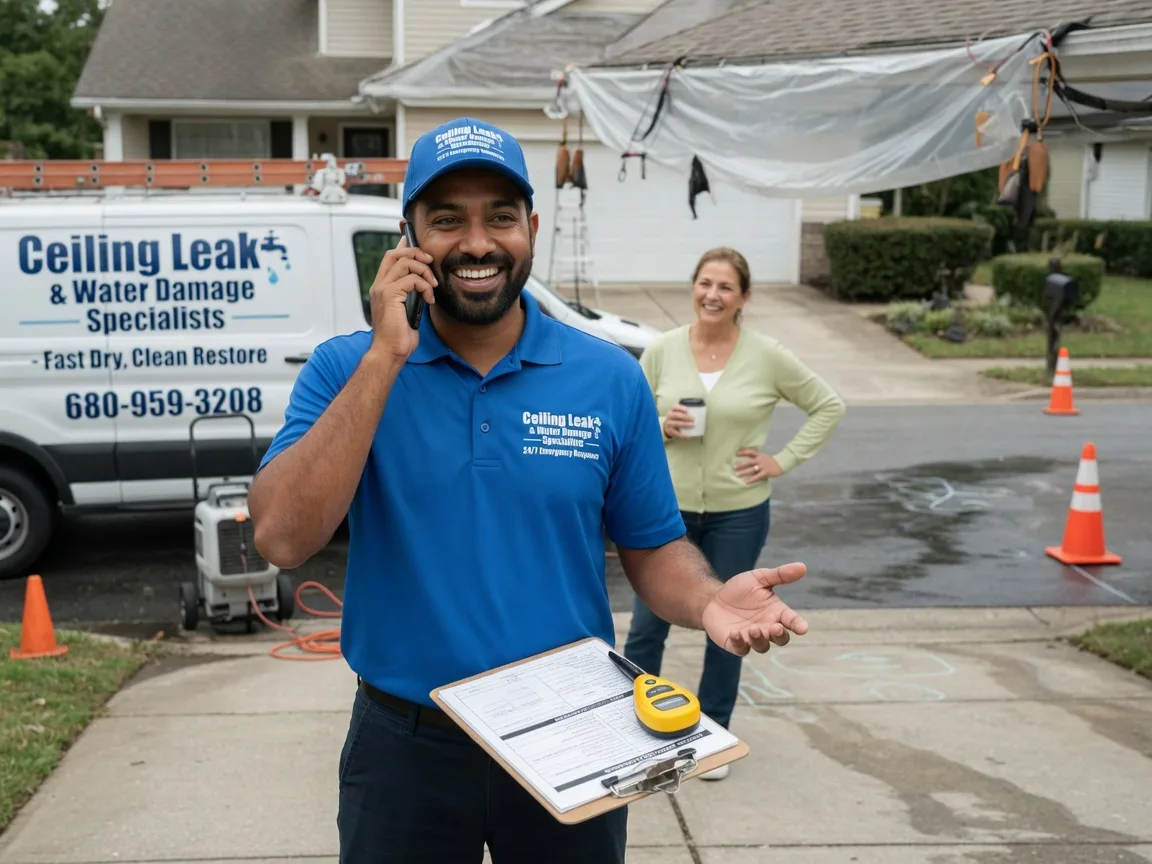 Ceiling Leak Cleanup Thoreau, NM FAQs